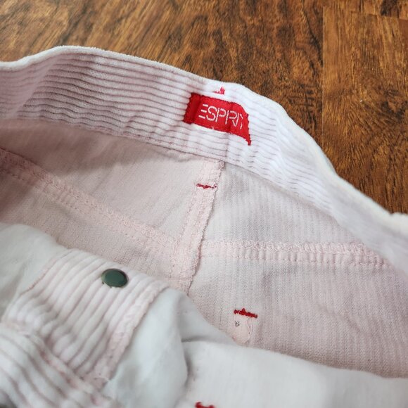 ESPIRIT baby pink corduroy mini skirt - Picture 3 of 3